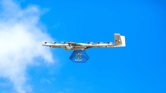 Walmart Partners With Zipline and Wing to Bring Drone Delivery to Millions More Texans - 1392x783