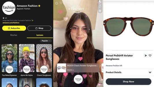 TechCrunch: Snap Teams Up With Amazon for AR Shopping Experience - 1392x783