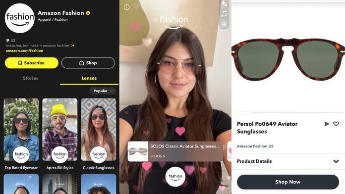 TechCrunch: Snap Teams Up With Amazon for AR Shopping Experience