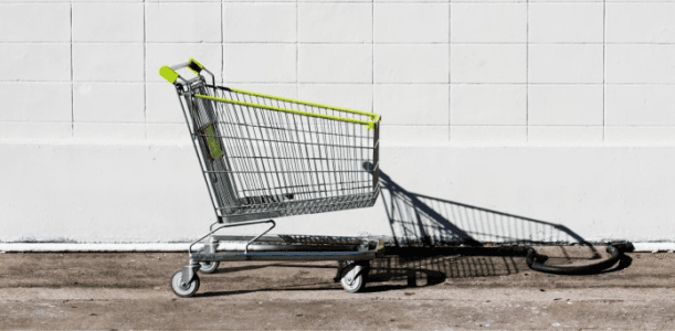 photo of a shopping cart
