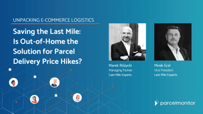 Join Last Mile Experts Marek Różycki and Mirek Gral as they will explore how out-of-home delivery could be a solution for the parcel delivery price hikes. 