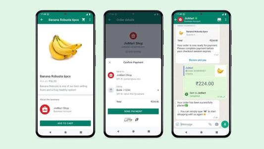 TechCrunch: Meta Partners With Jio to Launch Grocery Shopping for Indian Whatsapp Users - 1392x783