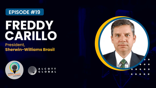 Alcott Global Podcast: Freddy Carillo, President At Sherwin-Williams Brasil
