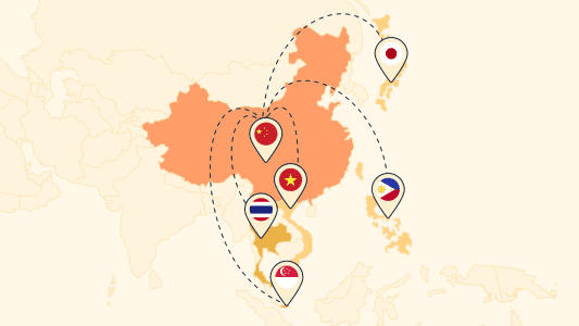 Unveiling China's Cross-Border E-Commerce: 5 Major Target Markets in Asia 2023 - 1392x783