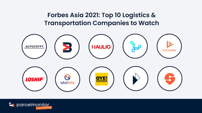 Forbes Asia: Asia’s Top 10 Logistics & Transportation Startups to Watch in 2021