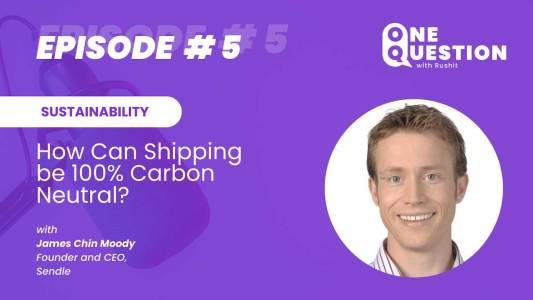 OneQuestion by Alcott Global: How Can Shipping be 100% Carbon Neutral - 1392x783